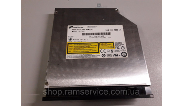 CD/DVD привід GT34N для ноутбука ASUS N53S, б/в - 286668