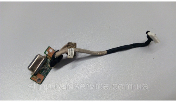 Додаткова плата, VGA роз'єм,  для ноутбука Asus N53D, б/в - 286691