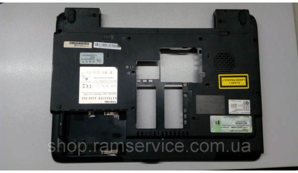 Нижня частина корпуса для ноутбука Toshiba Satellite A100-522, 6070B0095901, без пошкоджень,  б/в