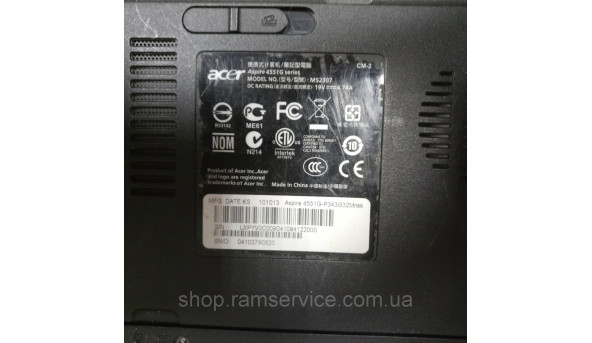 Корпус Acer 4551G, б/в - 286758