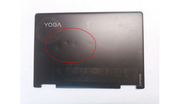 Кришка матриці для ноутбука Lenovo Yoga 710-14ISK, 710-14, AM1JH000600R, Б/В, всі кріплення цілі, присутні вм'ятини (фото)