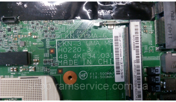 Материнська плата Lenovo ThinkPad T520,48.4KE34.031, HO220-3, б/в - 286860