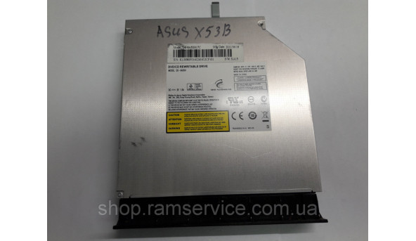 CD/DVD привід DS-8A5SH для ноутбука Asus A53E, б/в - 286875