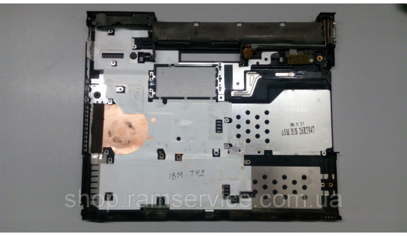 Нижняя часть корпуса для ноутбука Lenovo ThinkPad T42, б / у - 287002