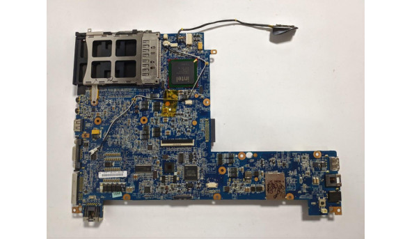 Материнська плата для ноутбука HP Compaq 2510p, 12.1", б/в.  Має впаяний процесор Intel Core 2 Duo U7600, SLV3W