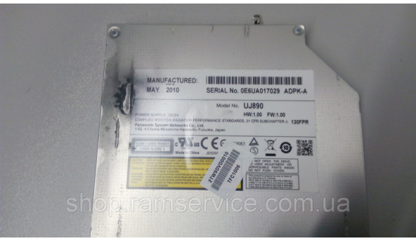 CD / DVD привод для ноутбука Abook 550HDII, TW9, UJ890, б / у - 287042