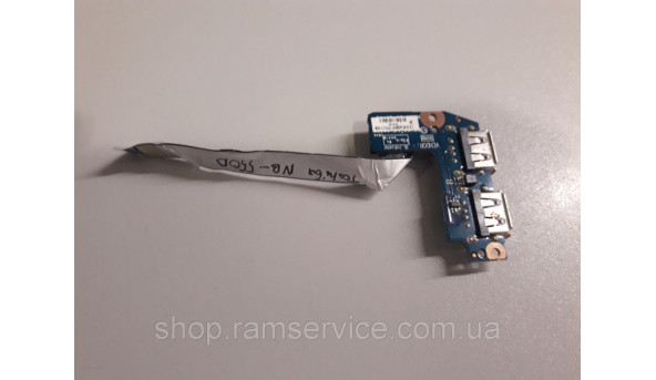 USB плата для ноутбука Toshiba NB 550D, LS-6853P, б / у - 287106