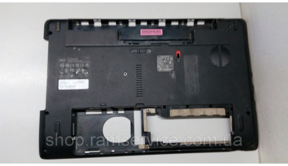 Нижняя часть корпуса для ноутбука Acer Aspire 5552, PEW76, б / у