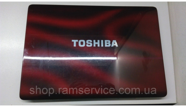 Крышка матрицы корпуса для ноутбука Toshiba Satellite X205-S9349, AP017000230, б / у