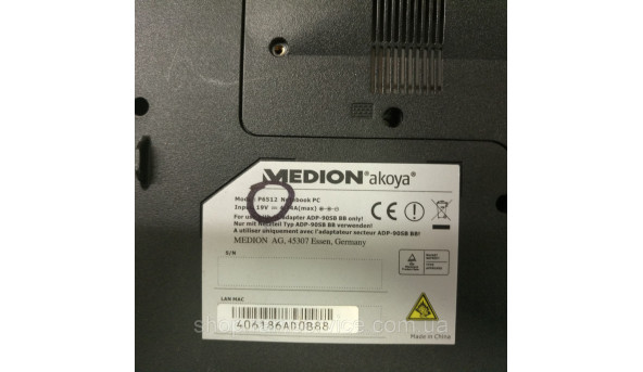 Корпус MEDION P6512, б/в - 287202