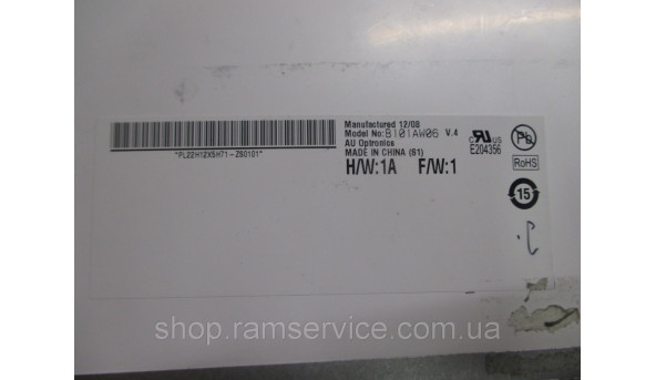 Матрица AU Optronics B101AW06 V.4 10.1 "LED Slim, б / у - 287220