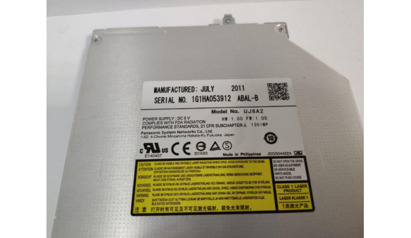 CD / DVD привод UJ8A2 для ноутбука Asus U46S, б / у - 287227