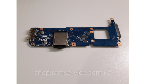 USB плата с Card Reader разъемом для ноутбука Lenovo U450P, LS-5591P, б / у