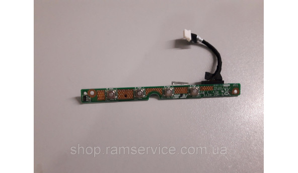 Медіа кнопки для ноутбука Asus Eee PC 1000HE, 08.G20.19P.C100, б/в