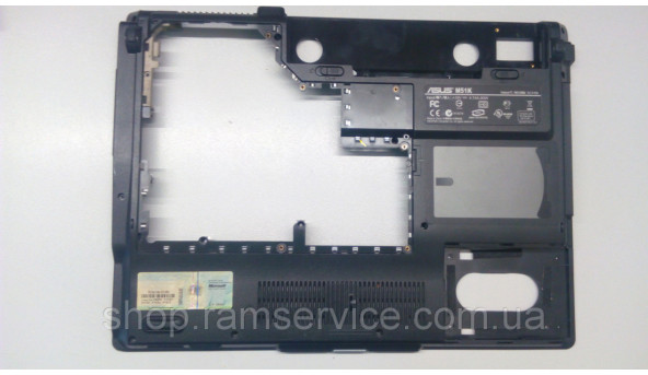 Нижняя часть корпуса для ноутбука Asus M51K, б / у