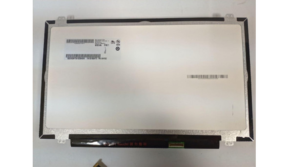 Матриця AU Optronics, B140HAN01.3, 14.0", 30-pin, LED, FHD 1920x1080, IPS, Slim, Продається в плівці, є декілька засвітів, майже непомітних - 287430