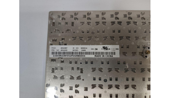 Клавіатура для ноутбука Lenovo ThinkPad SL410, SL510, L410, L412, L420, L421, L510, L512, L520 45N2295 Б/В - 287611