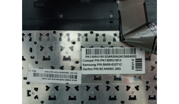 Верхняя часть корпуса с клавиатурой Samsung NP355V5C NP350V5C 9Z.N4NSC CNBA590327 Б/В - 287636