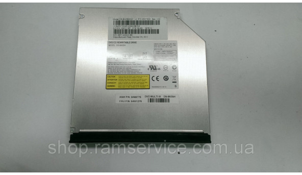 CD/DVD привід DS-8A5SH для ноутбука Lenovo ThinkPad Edge E525, б/в - 287648