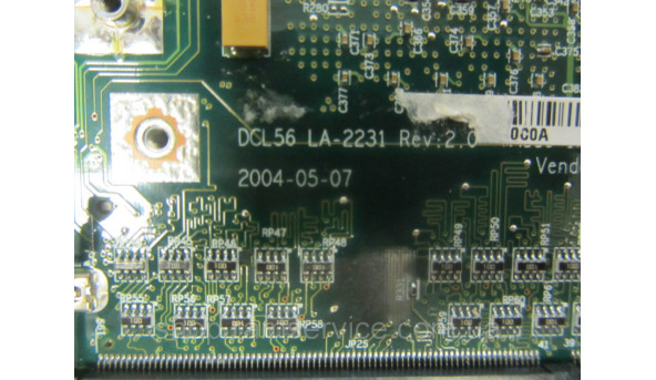 Материнська плата Acer, dcl56 la-2231, Rev:2.0, б/в - 287670