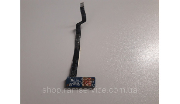 Кнопка включення для ноутбука Toshiba NB520-112, LS-6851P, б/в - 287713