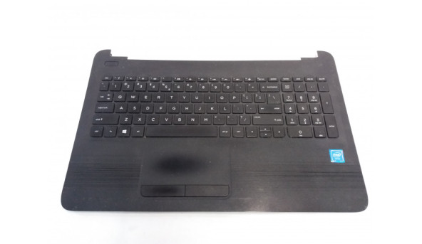 Середня частина корпуса з клавіатурою для ноутбука HP Notebook 15-ay027ur, 15.6", AM1EM000310, PK131O21A01, NSK-CWBSC, LS-D701P, Б/В. Всі кріплення цілі, клавіатура протестована робоча.