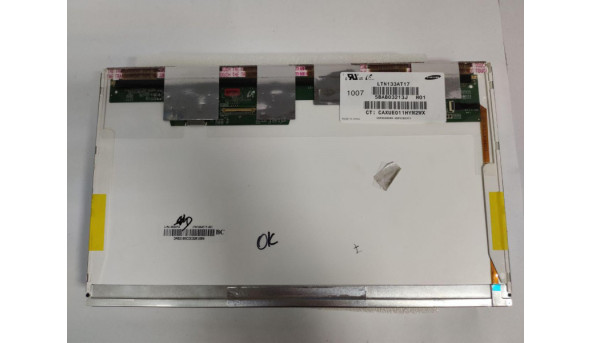Матриця Samsung, LTN133AT17, 13.3" WideScreen, LED, HD 1366x768, 40 pin, б/в, Є мінімальні подряпини, - 287772