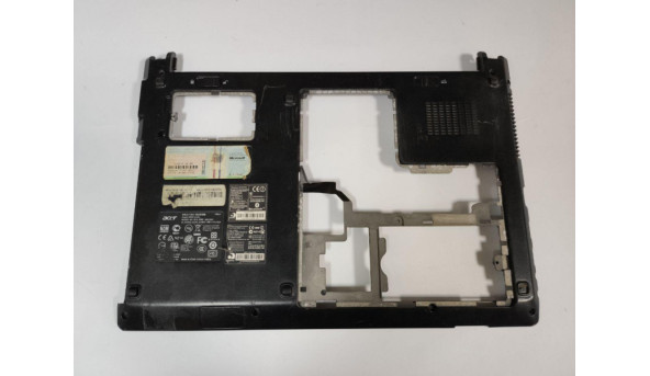 Нижня частина корпуса для ноутбука Acer Aspire 3935, MS2263, 13.3", Б/В. Є зламана решітка (фото).