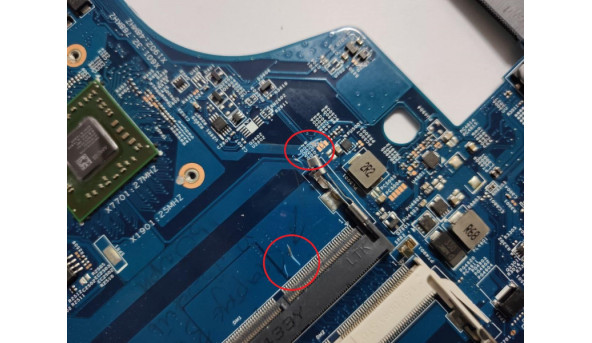 Материнська плата для ноутбука Acer Aspire E1-522, 15.6", 48.4ZK14.03M, б/в, має впаяний процесор AMD A4-Series A4-5000, AM5000IBJ44HM - 287867