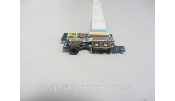 Плата USB выход для ноутбука Lenovo Ideapad B50-30 B50-45 B50-70 305-15IHW ZIWB2 LS-B096P 455MLC38L01 Б/У