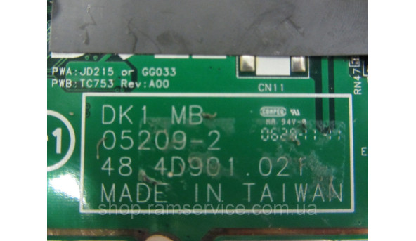 Материнська плата Dell Inspiron 1300, DK1 MB 05209-2 48.4D901.021, б/в - 288209