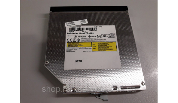 CD/DVD привід TS-L632 для ноутбука Toshiba Satellite L770-11P, б/в - 288373