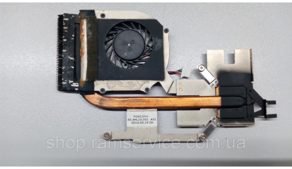 Термотрубки системы охлаждения для ноутбука Acer Aspire 3820T, MS2292, 60.4HL10.001, б / у
