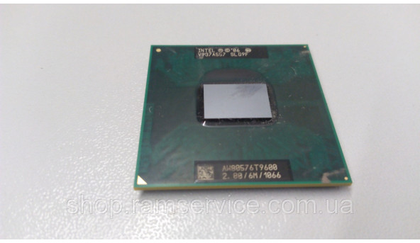Процессор Intel Core 2 Duo T9600 2.8 GHz (AW80576T9600, SLB47, SLG9F) Б/В