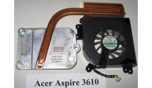 Термотрубка системи охолодження Acer Aspire 3610, *60.4E114.001, б/в