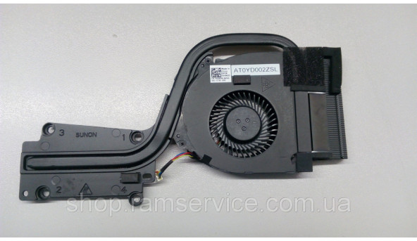 Термотрубка системи охолодження для ноутбука Dell Latitude E6540 AT0YD002ZSL Б/В