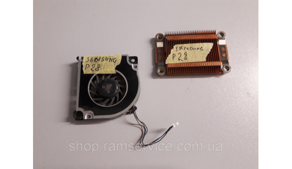 Термотрубки системы охлаждения для ноутбука Samsung P28, OSCAR S050304F, б / у