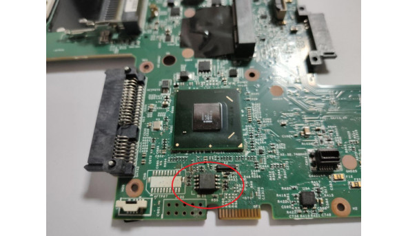 Материнська плата для ноутбука Lenovo ThinkPad W520, 15.6", 48.4KE37.051, б/в, впаяне відео, nVidia QUADRO 2000M, N12P-Q3-A1 - 289365