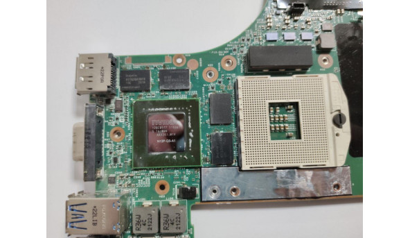 Материнська плата для ноутбука Lenovo ThinkPad W520, 15.6", 48.4KE37.051, б/в, впаяне відео, nVidia QUADRO 2000M, N12P-Q3-A1 - 289365