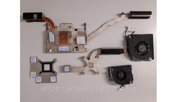 Термотрубка системи охолодження для ноутбука Dell XPS M1710, CN-0CK047, CN-0GU067, CN-0YF209, б/в - 289387