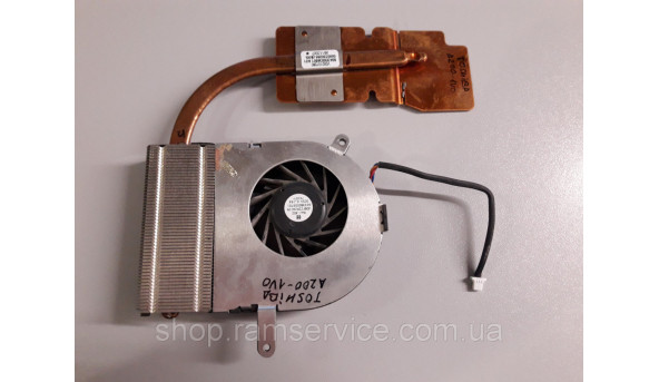 Термотрубка системи охолодження для ноутбука Toshiba Equium A200, 6043B0034601 A01, б/в