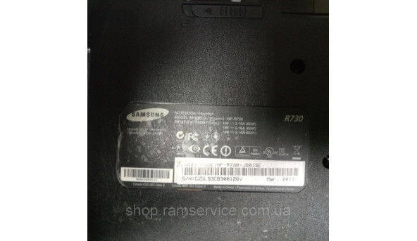 Корпус Samsung R730, б/в - 289967