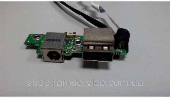 Плата USB, гніздо живлення Fujitsu Amilo M4438G, *29-UJ0044-10, б/в