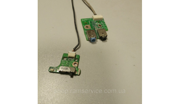 Аудіо плата DELL INSPIRON 1720, *DA0GM2AB8C1 REV:C, DAGM2TH18B1 REV:B, б/в