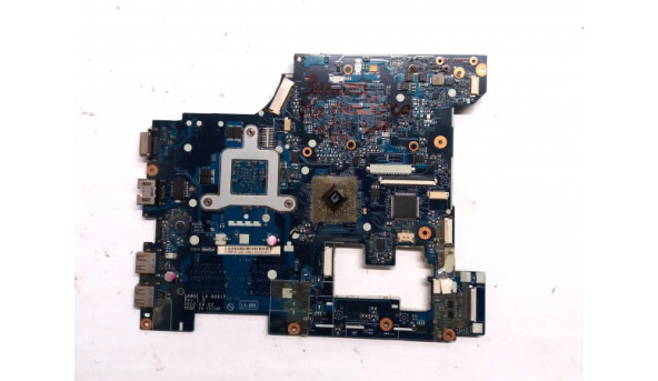 Материнская плата Lenovo G585, LA-8681P, em1800gbb22gv, Б/В, неробоча, має сліди вологи (фото)