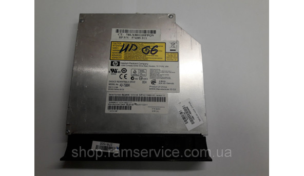 CD/DVD привід AD-7586H для ноутбука HP G6, б/в - 290070
