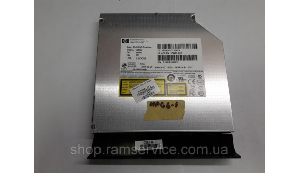 CD / DVD привод GT30L для ноутбука HP G6-1000 Series, б / у - 290075