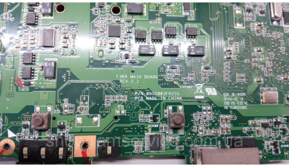 Материнська плата Asus F3KR, 08G2003FR21G, REV:2.1, б/в - 290141