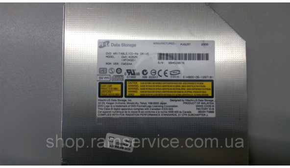 CD/DVD привід для ноутбука Fujitsu Amilo M3438G, GWA-4082N, б/в - 290162