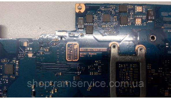 Материнська плата Samsung 370R, NP370R5E, BA41-02176A, RAMOS, REV:1.0, Має впаяний процесор SR0VQ Intel Pentiu, б/в - 290171